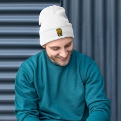 Butter Man Embroidered Beanie